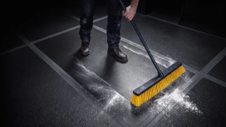 enhancing-industrial-hygiene-slipnot-unveils-sweep-to-revolutionize-dry-processing-safety